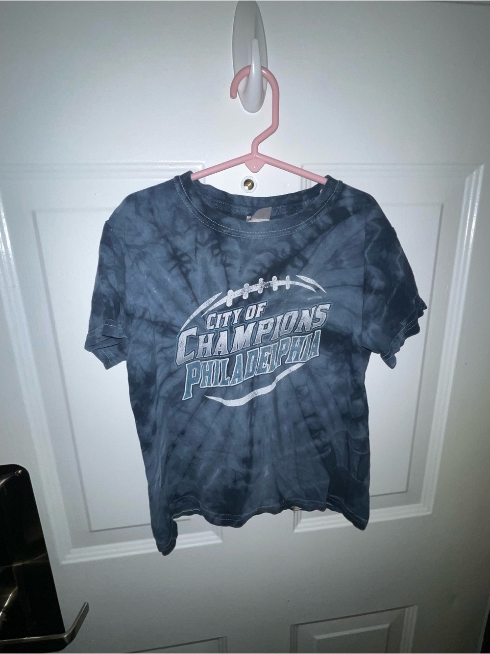 City of Champions Philadelphia Eagles Tie-Dye Kids T-Shirt - Sz XS